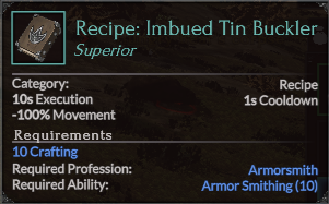 Recipe Imbued Tin Buckler Picture.png