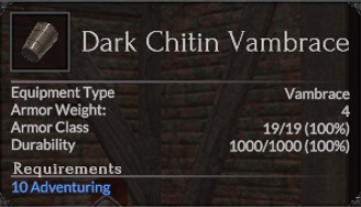 Dark Chitin Vambrace.png