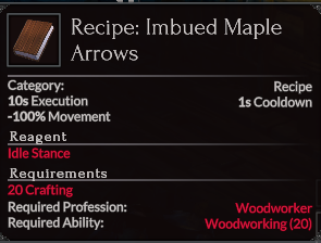 Recipe Imbued Maple Arrows.png