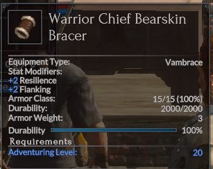 Warrior Chief Bearskin Bracer.png