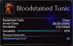 Bloodstained Tunic - Drifter's Wiki