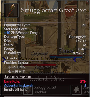 Smugglecraft great axe