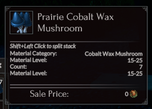 Prairie cobalt wax mushroom.png