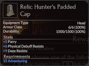 Relic Hunter's Padded Cap.png